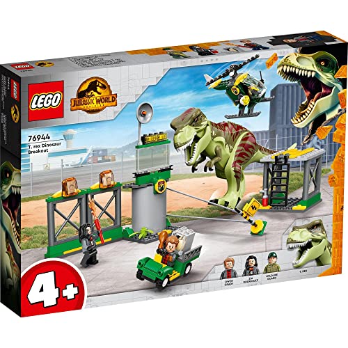 レゴ(LEGO) ジュラシック・ワールド T-レックスの大脱走 おもちゃ 玩具 プレゼント 誕生日 ブロック 知育 クリスマス 男の子 女の子 子供 4歳 5歳 6歳 恐竜 動物 生き物 76944