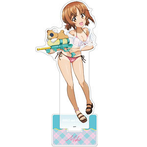 [ガールズ＆パンツァー 最終章]描き下ろし特大アクリルスタンド(西住みほ/水鉄砲 日焼けVer.)