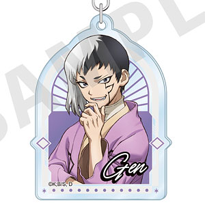 「Dr.STONE」アクリルキーホルダー(あさぎりゲン)