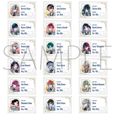 【グッズ-カード】悪魔執事と黒い猫 店員カードコレクション／Royal Rose Tea Party