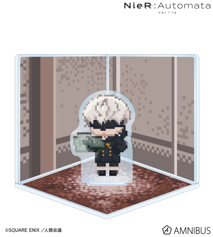9S DOT DOT キューブ型ジオラマ風アクリルスタンド
