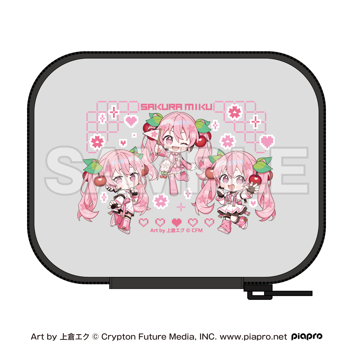 桜ミク×Shibuya Sakura Stage_ガジェットポーチ