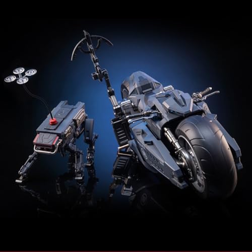 HiPlay MOSHOWTOYS 暢玩級 長安衛 バイク&メカドッグ MSC0006 特殊警察版 合金完成品 可動フィギュア 塗装済み 完成品