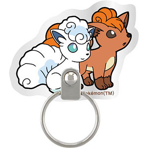 ポケットモンスター ダイカットマルチリング ロコン＆アローラロコン