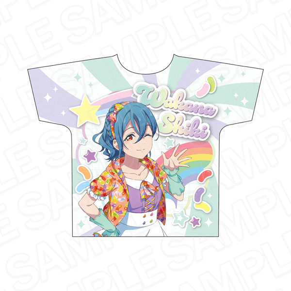ラブライブ！スーパースター！！ フルグラフィックTシャツ 若菜四季 Cafe party ver.