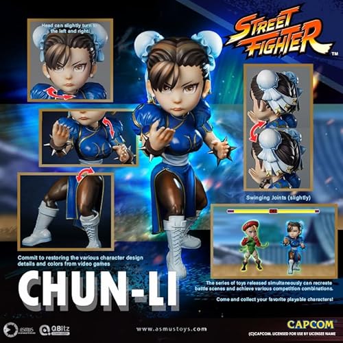 [Tbmodel] ASMUS TOYS 17 cm フィギュア用 ストリートファイター CHUN-LI 素体セット アクションフィギュア QBXL004