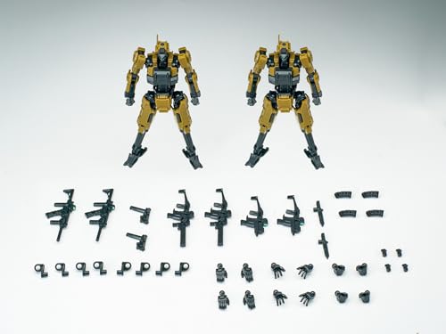 SHEIK MAINLAND 3 min projectシリーズ FENRIR[フェンリル] 1/18スケール ABS製 組み立て式プラスチックモデルキット[イエロー]