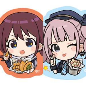 ガールズバンドクライ×HUB フレークシールセット