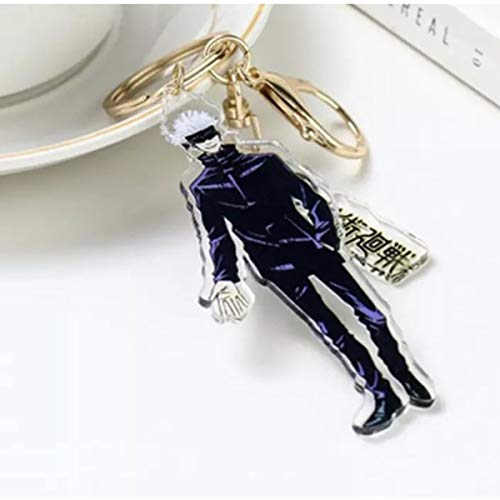 呪術廻戦アクリルキーホルダー アクキー グッズ虎杖悠仁 伏黒恵 五条悟 釘崎野薔薇 七海建人 禪院真希 狗巻棘 パンダ 両面宿儺 c