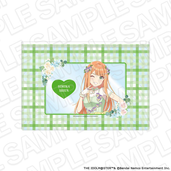 学園アイドルマスター クリアポーチ 紫雲清夏 floral dress ver.[コンテンツシード]《０９月予約》