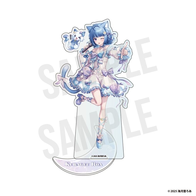 「2月下旬頃以降発送」『海月雲ろあ』×ラウンドワン アクリルスタンド(B)