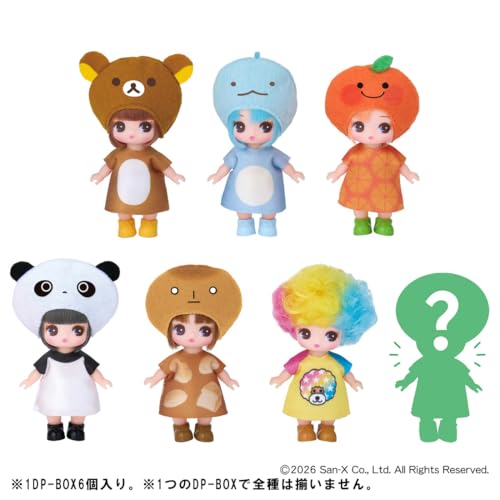 タカラトミー(TAKARA TOMY) リカちゃん ドール ぷちリカちゃん サンエックスユニバースコレクション DP-BOX 着せ替え おままごと おもちゃ 3歳以上
