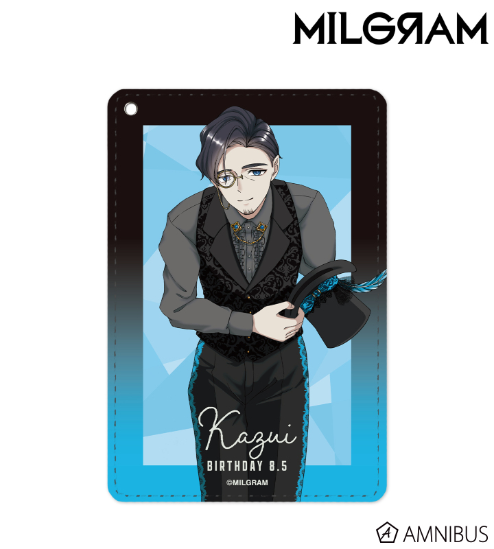 描き下ろし カズイ バースデーver. 第2弾 1ポケットパスケース