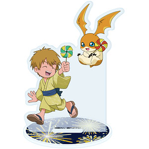 アクリルスタンド「デジモンアドベンチャー」23/高石タケル＆パタモン 浴衣ver.(描き下ろしイラスト)