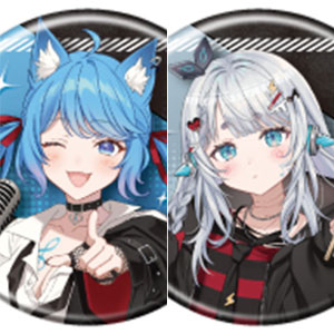 缶バッジ「ななしいんく」 03/描き起こしイラスト 5個入りBOX