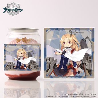【アズールレーン 】9th アニバーサリー アクリルコースター付きケーキ缶(クリーブランド)