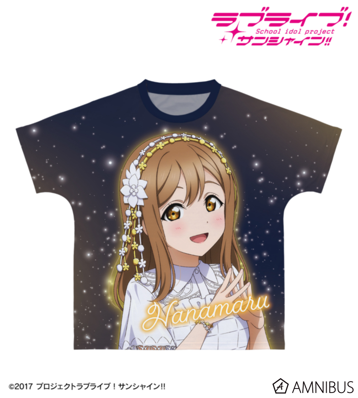 描き下ろし 国木田花丸 3rdソロコンサートver. フルグラフィックTシャツ