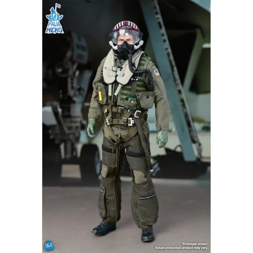 HiPlay DID 1/12 アメリカ海軍戦闘機兵器学校 教官 F/A-18E パイロット ミッチェル大尉 XM80031 可動フィギュア 塗装済み 完成品