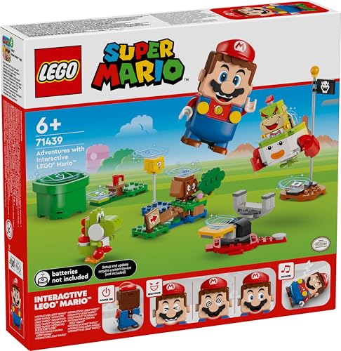 レゴ(LEGO) スーパーマリオ レゴ(R)マリオ と ぼうけん! おもちゃ 玩具 誕生日 プレゼント ブロック 知育 男の子 女の子 子供 6歳 7歳 8歳 9歳 マリオ グッズ ゲーム 71439