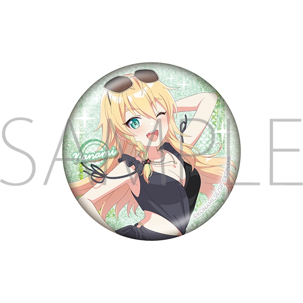 シャインポスト グリッター缶バッジ/兎塚 七海 1st Anniversary