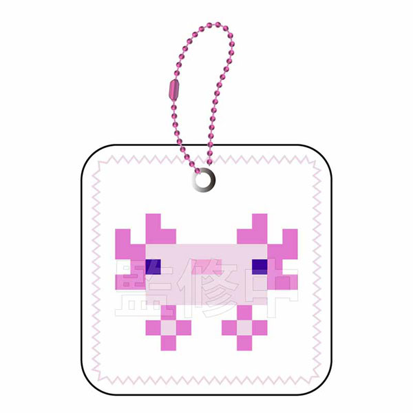 マインクラフト むにぺちょ スクィーズキーホルダー ウーパールーパー(ピンク)