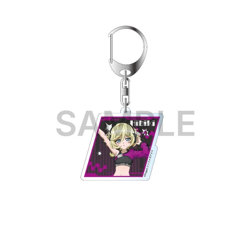 戦姫絶唱シンフォギアＸＶ ホログラムアクリルキーホルダー キャロル・マールス・ディーンハイム DJ ver.【催事商品】