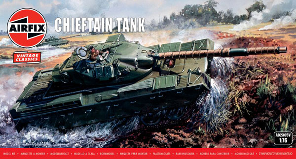 1/76 チーフテン 戦車 プラモデル