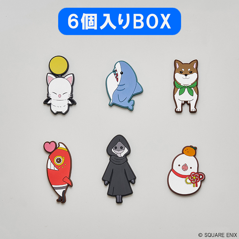 ファイナルファンタジーXIV ラバーマグネットコレクション Vol.2 6個入りBOX