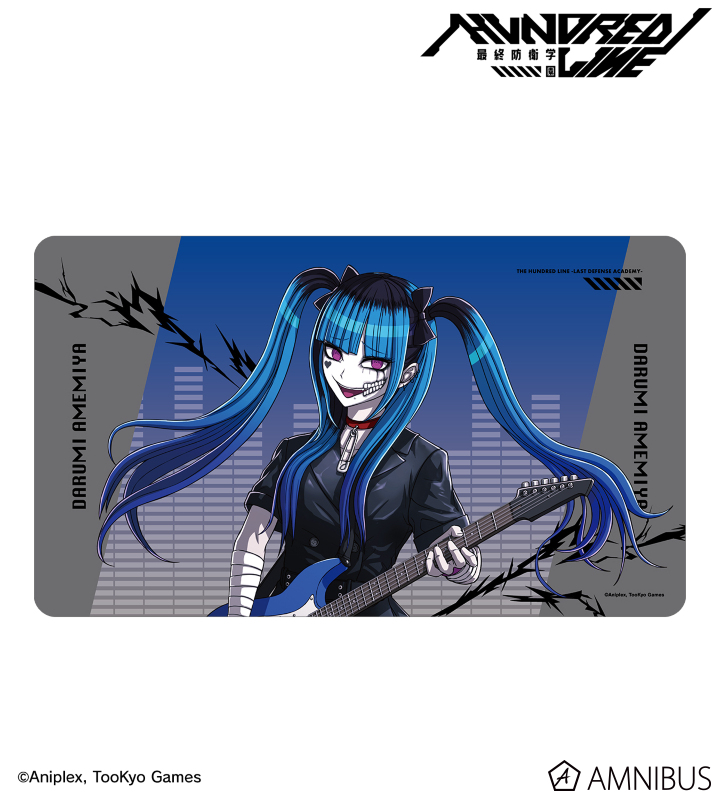 描き下ろし 飴宮怠美 ロックバンドver. マルチデスクマット