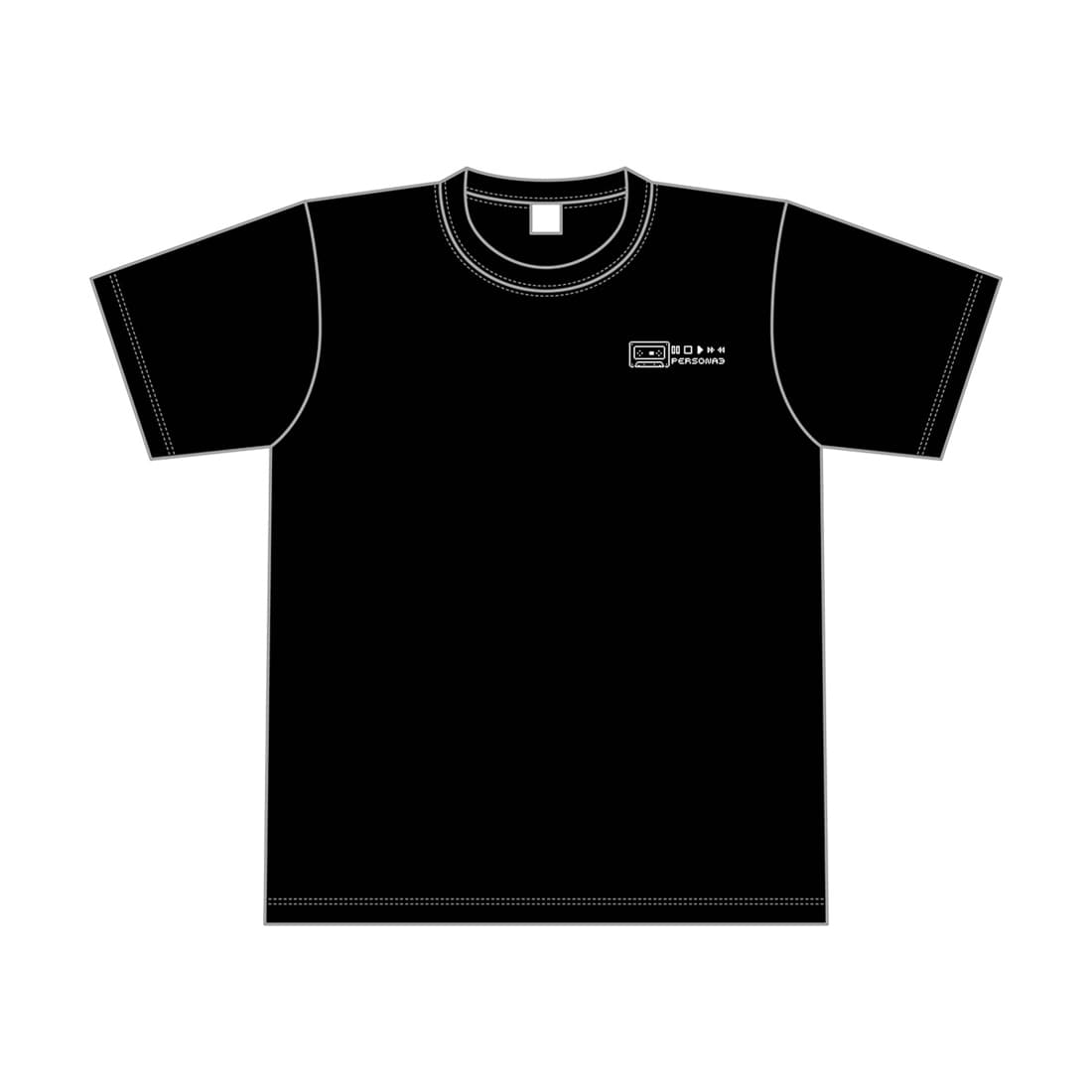 『Persona3』20th Anniversary Remix Tシャツ（ブラック）XLサイズ
