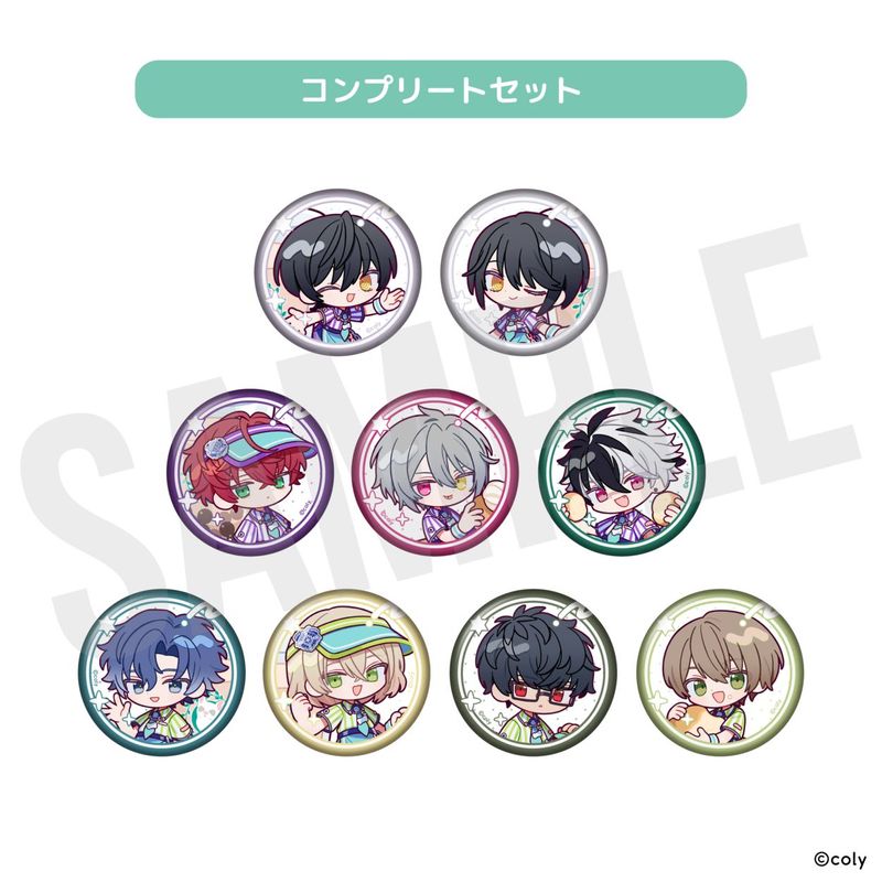 「2月上旬頃以降発送」魔法使いの約束×Bull Pulu トレーディング缶バッジ【B】コンプリートセット