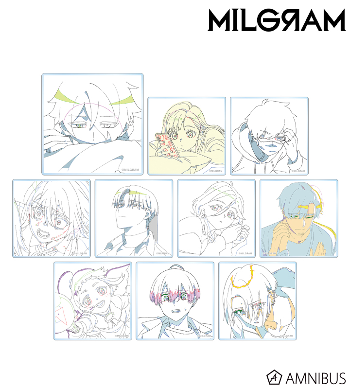 トレーディング原画アクリルカード ver.B