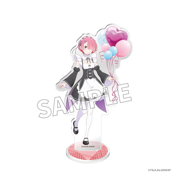 「Re：ゼロから始める異世界生活」アクリルスタンドフィギュア Flower＆Balloon ver. ラム[KADOKAWA]《１０月予約》