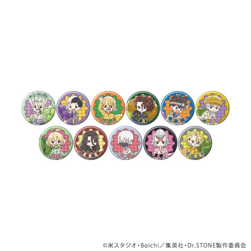 缶バッジ「Dr.STONE」44/フルーツver. ブラインド(11種)(グラフアートイラスト)