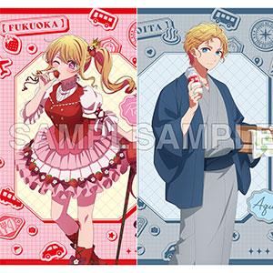 【推しの子】『【47都道府県の子】』クリアファイルセット ルビー(福岡県)&アクア(大分県)