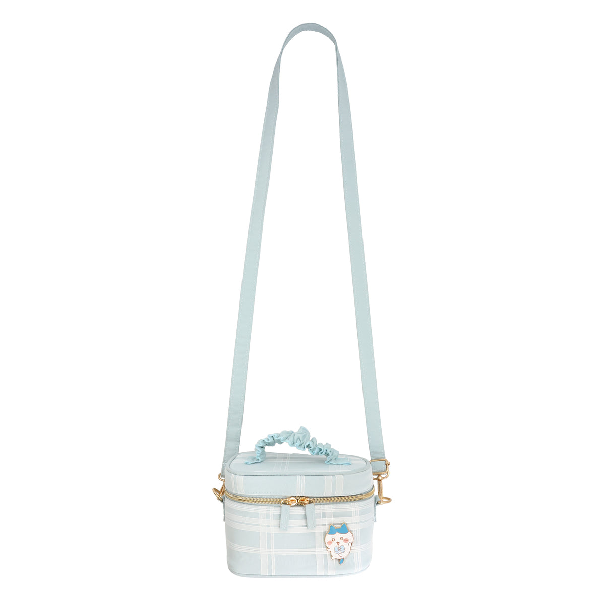 ちいかわ バニティポーチ(チェック・ハチワレ)