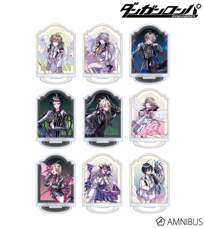 めつぶしあんこさんイラスト 天使と悪魔ver. トレーディングアクリルスタンド