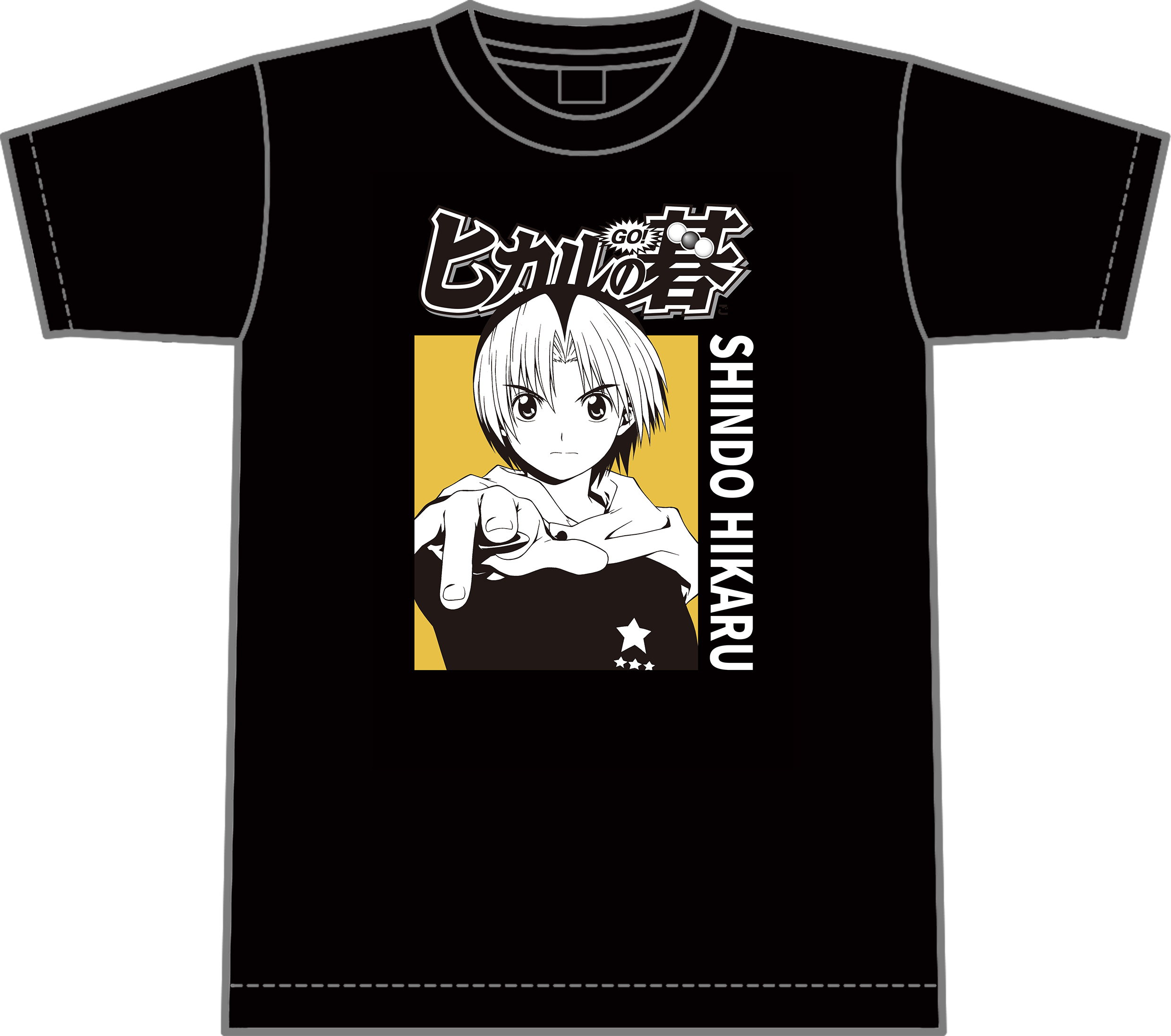 ヒカルの碁_Mサイズ_Tシャツ 進藤ヒカル