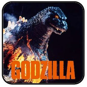 ゴジラ(1995)リアルグラフィックミニタオル