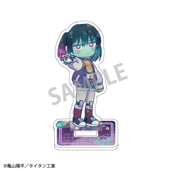 銀河特急 ミルキー☆サブウェイ ホログラムミニアクリルスタンド マキナ 描き起こし第2弾