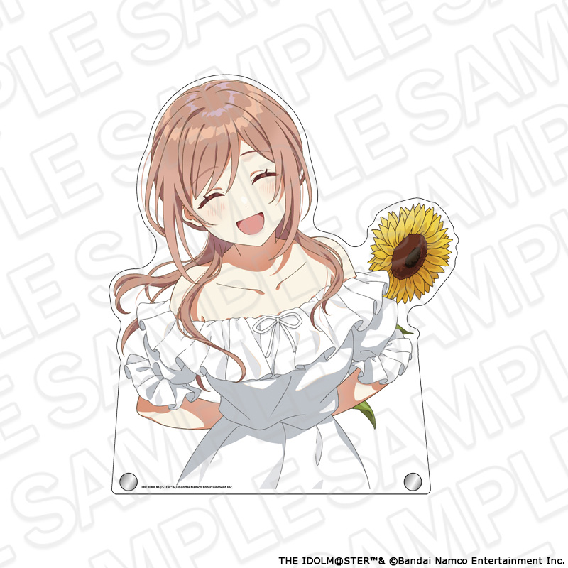 学園アイドルマスター_特大ダイカットアクリルボード 姫崎莉波 sunflower ver.