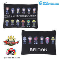 ナンバーワン戦隊ゴジュウジャー×AIKA ELECTRONICS（アイカエレクトロニクス） ポーチ