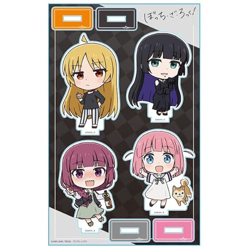 ぼっち・ざ・ろっく！ アクリルキャラスタンドC デフォルメキャラ［星夏＆PAさん＆きくり＆ふたり＆ジミヘン］