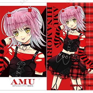しゅごキャラ！ PEACH-PIT先生 描き下ろし 日奈森あむ ゴスパンクver. イラストカード2枚セット