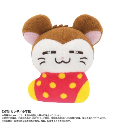 【グッズ-マスコット】とっとこハム太郎 ぷりぬいぷち ねてるくん【再販】