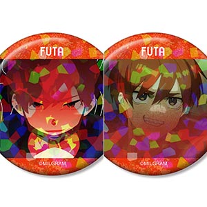 MILGRAM -ミルグラム- フータ 場面写ホログラム缶バッジ2個セット