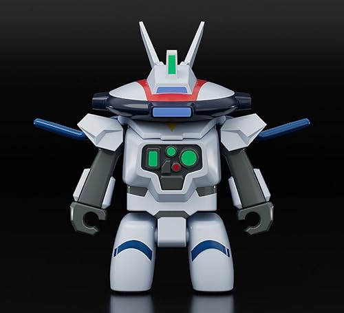グッドスマイルカンパニー 機甲戦記ドラグナー BRICKROID ドラグナー3 プラスチック製 塗装済み可動フィギュア ノンスケール 専用台座付属 全高約50mm