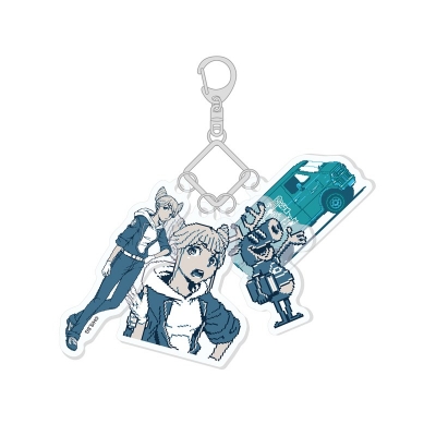 【グッズ-キーホルダー】都市伝説解体センター じゃらじゃらキーホルダー 2.ジャスミン