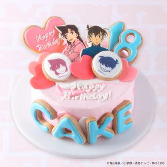 「名探偵コナン」カスタムケーキ(工藤新一&毛利蘭)