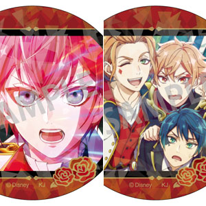 ディズニー ツイステッドワンダーランド ザ アニメーション トレーディングホログラム缶バッジ 場面写 10個入りセット